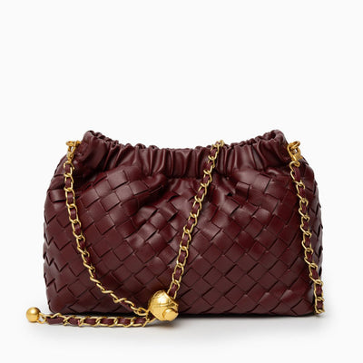 Stylish Joyce Shoulder Bag: Chic Vegan Leather Handbag with Adjustable Strap