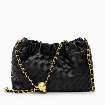 Stylish Joyce Shoulder Bag: Chic Vegan Leather Handbag with Adjustable Strap
