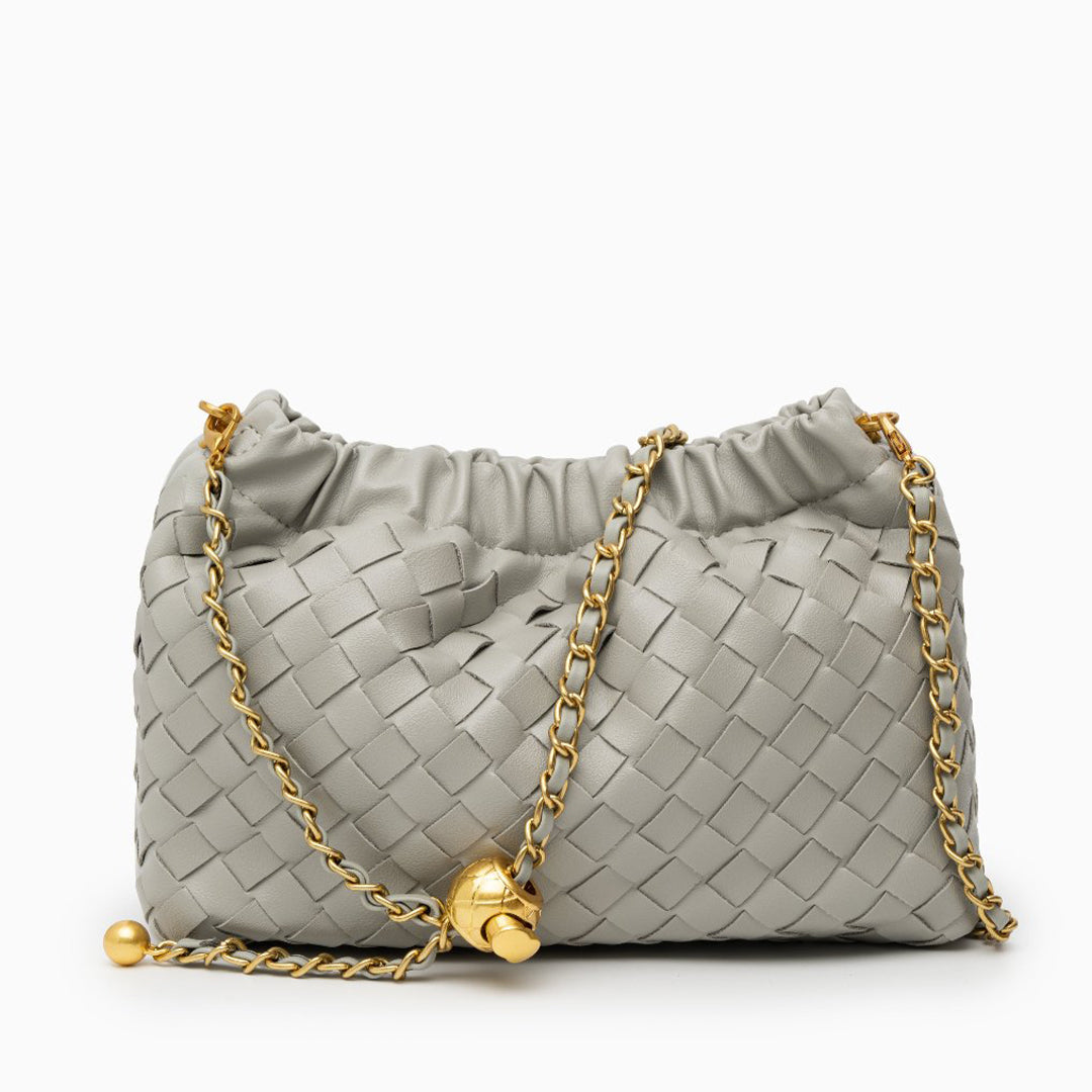 Stylish Joyce Shoulder Bag: Chic Vegan Leather Handbag with Adjustable Strap