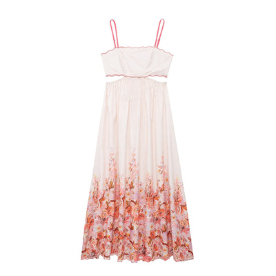 Elegant Boho Floral Dress