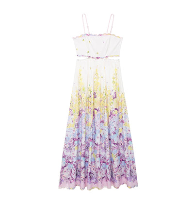 Elegant Boho Floral Dress