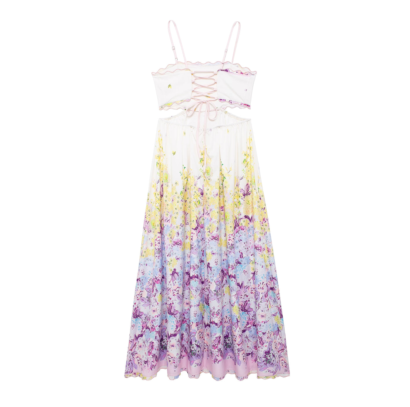 Elegant Boho Floral Dress