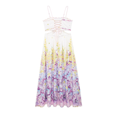 Elegant Boho Floral Dress