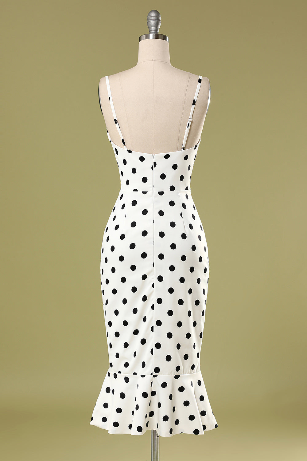 Polka Dots Bodycon Dress