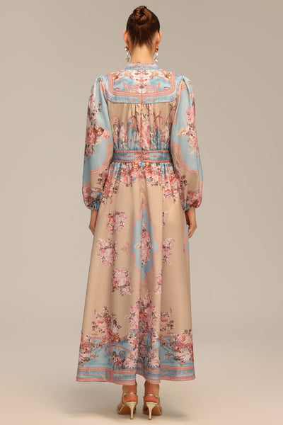 Long Floral Maxi Dress