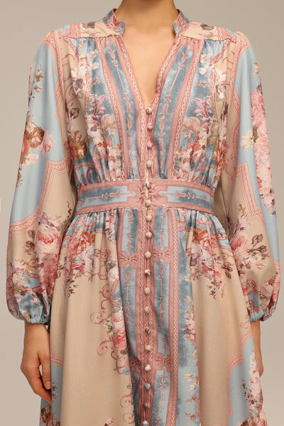 Long Floral Maxi Dress