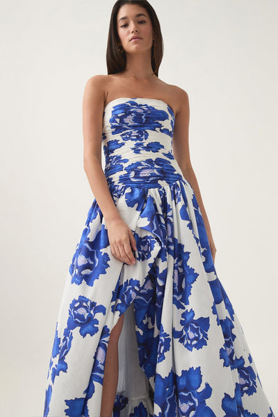 Elegant Floral Maxi Dress