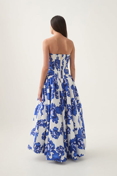 Elegant Floral Maxi Dress