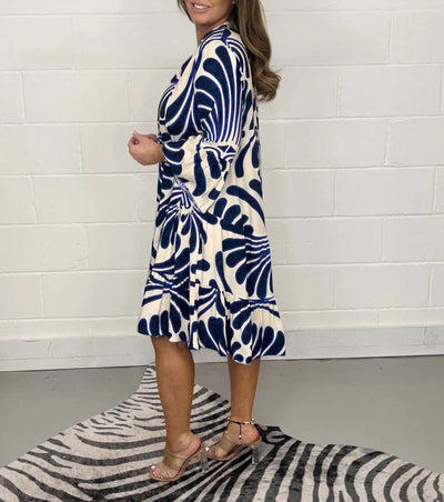 Vibrant Blue HAILEY Dress