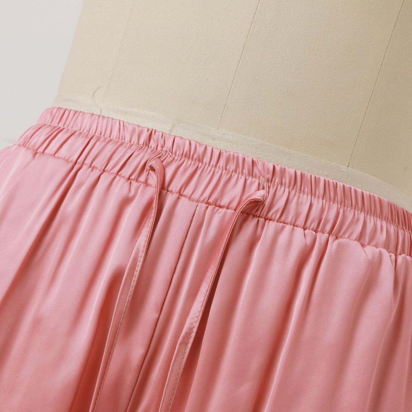 Elegant Two-Piece Satin Set