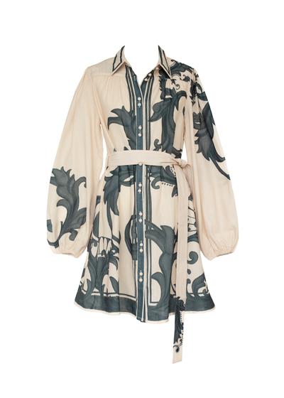 Cream Zayna Nicoletta Dress