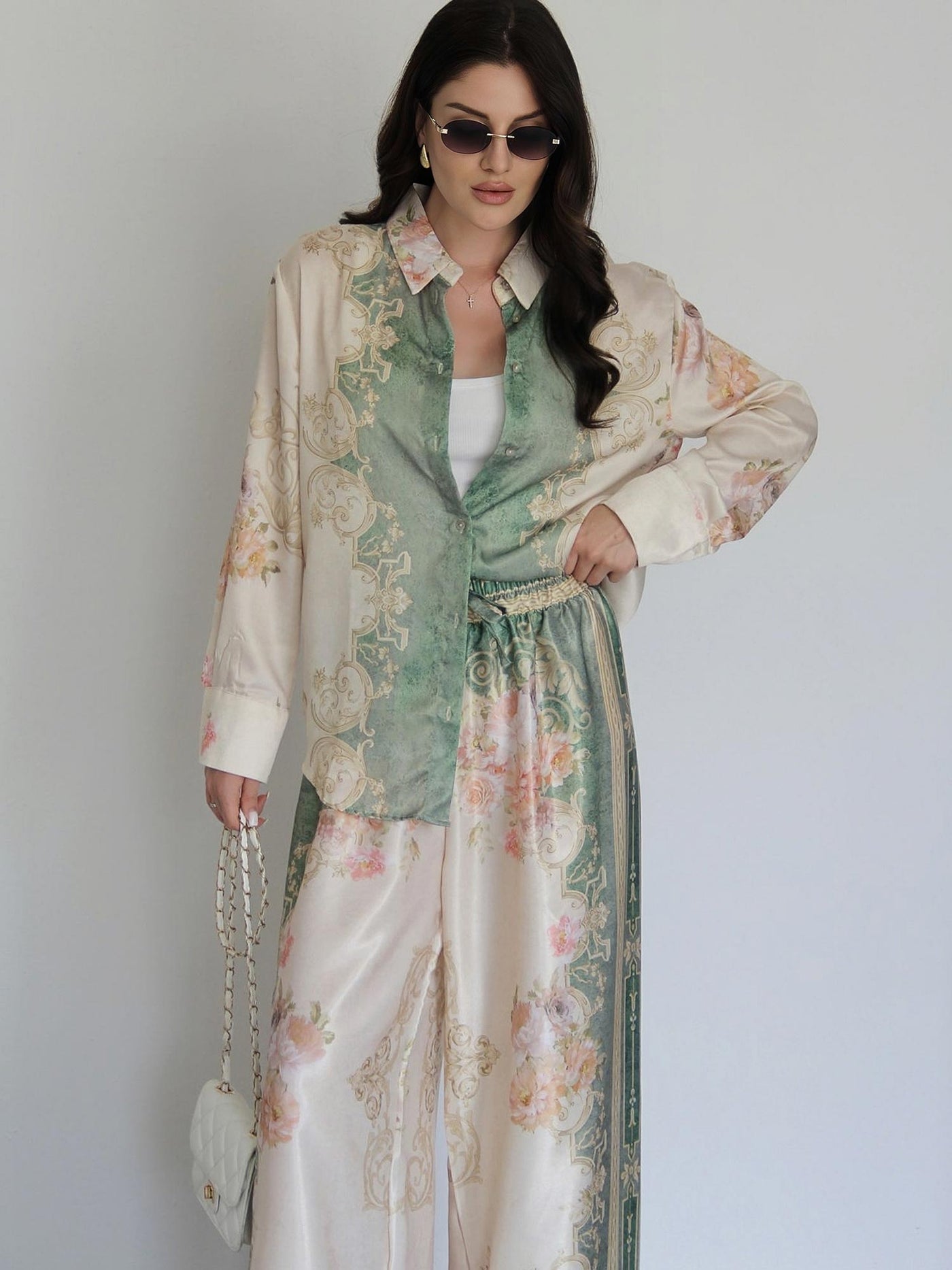 Regal Wide Leg Pants