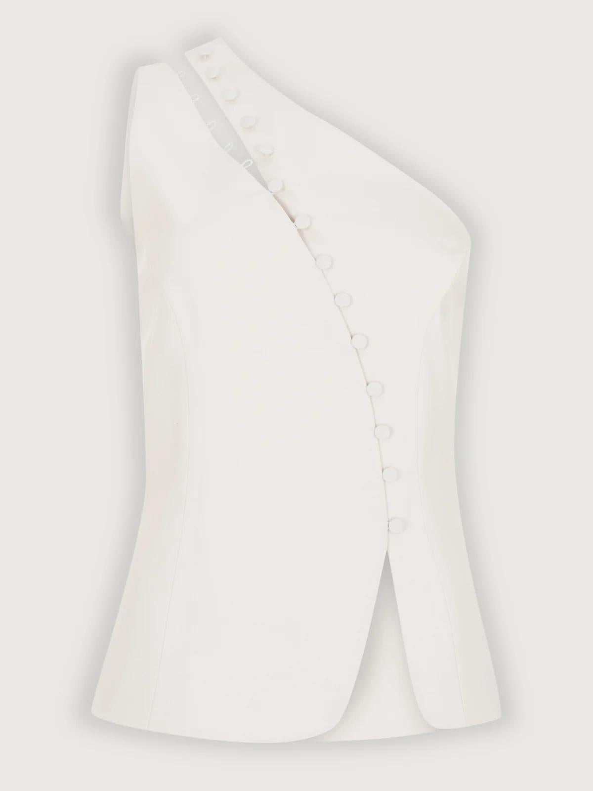 Women's Ascent One-Shoulder Button Top