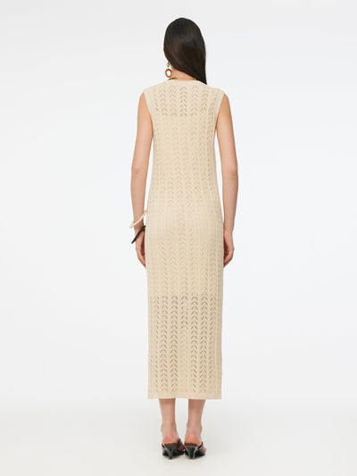 Sequins Knit Maxi Dress