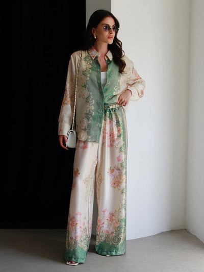Regal Wide Leg Pants