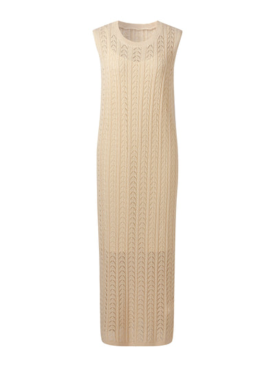 Sequins Knit Maxi Dress