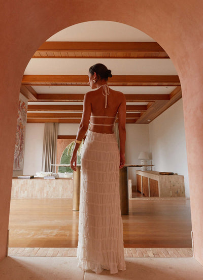 Ivory Aullie Maxi Dress