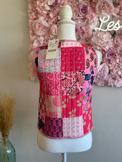 Colorful Patchwork Vest