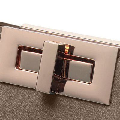 Cleo Structured Leather Tote Bag – Elegant Everyday Carry