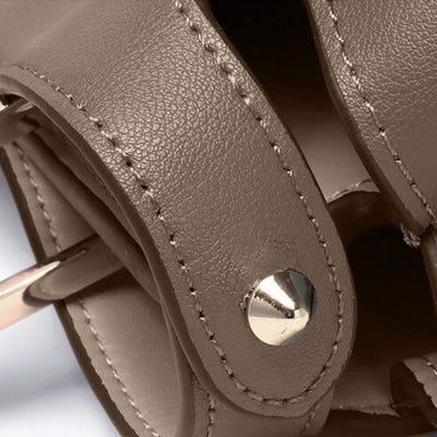 Cleo Structured Leather Tote Bag – Elegant Everyday Carry