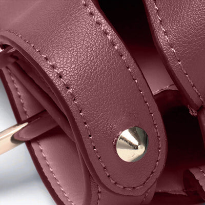 Cleo Structured Leather Tote Bag – Elegant Everyday Carry