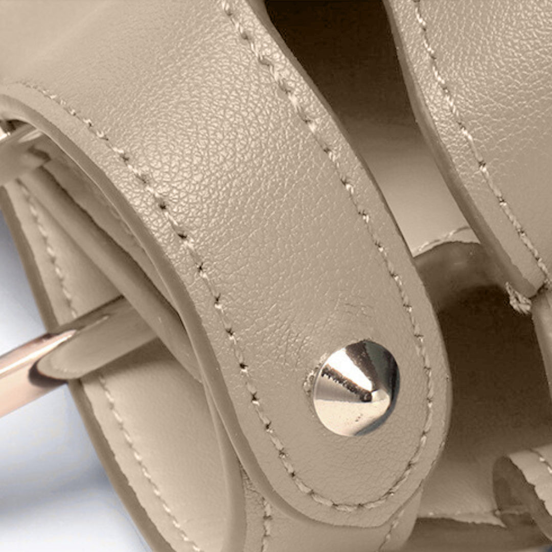 Cleo Structured Leather Tote Bag – Elegant Everyday Carry