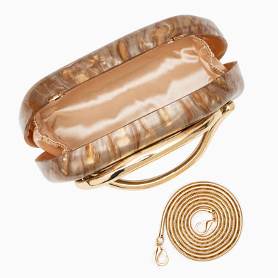 Dayja Clutch Bag White
