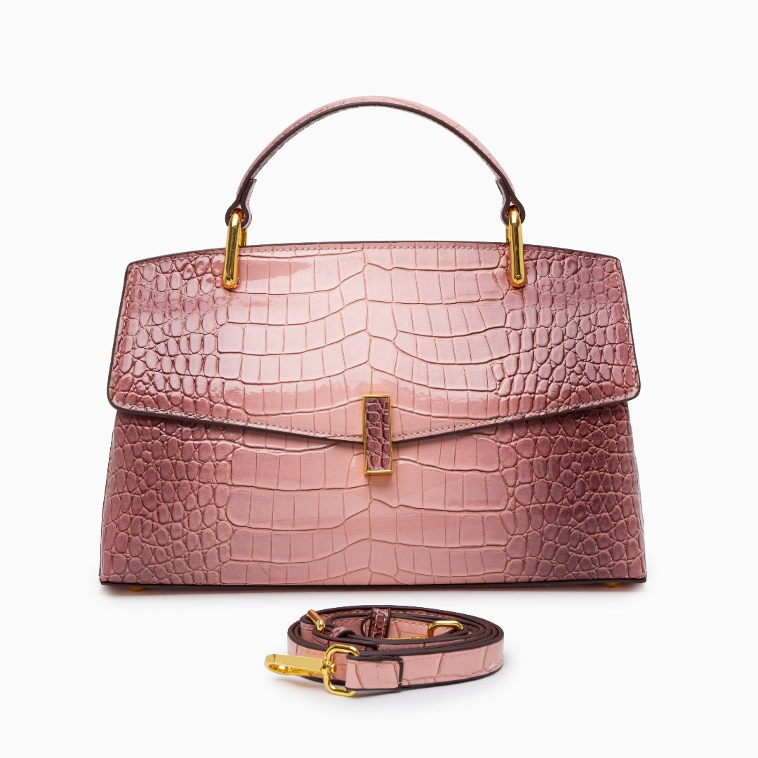 Deanna Medium Leather Tote Bag, Stylish Everyday Luxury Handbag