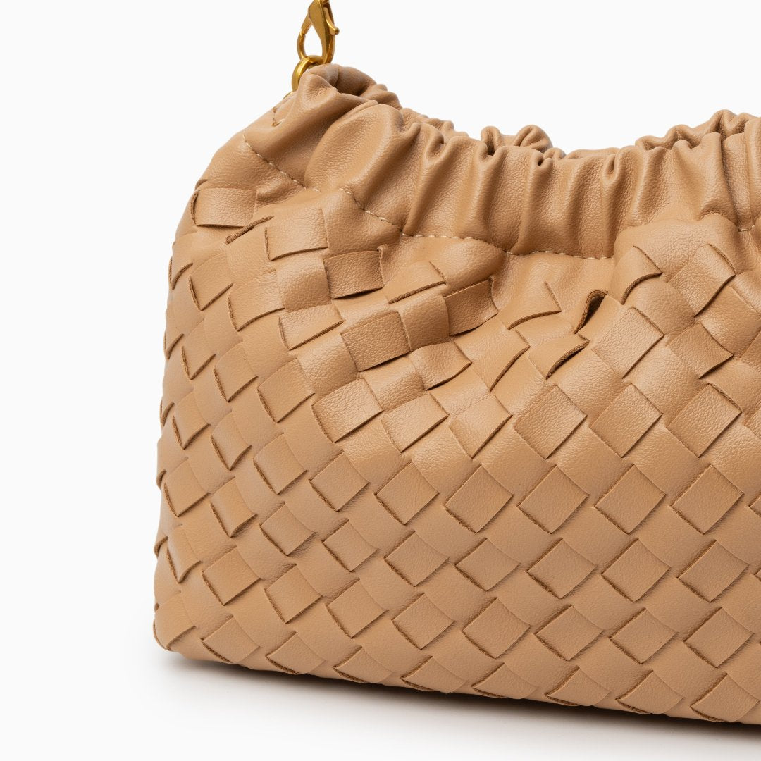 Stylish Joyce Shoulder Bag: Chic Vegan Leather Handbag with Adjustable Strap