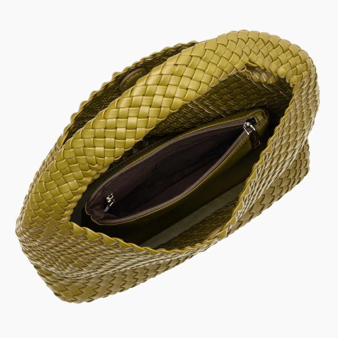 Jocelyn Vegan Leather Bucket Shoulder Bag – Spacious & Chic