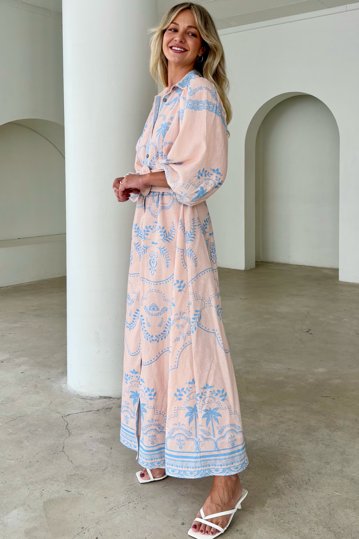 Luxe Blue Palm Spring