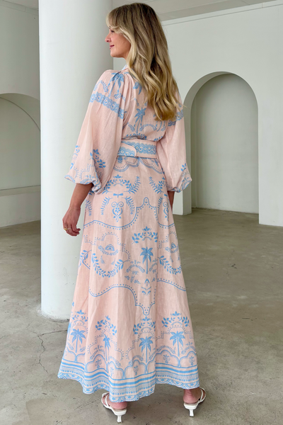Luxe Blue Palm Spring