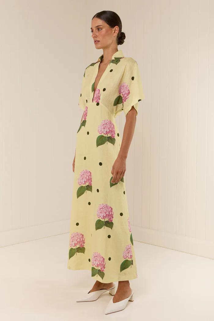 Jasmine Yellow Maxi Dress