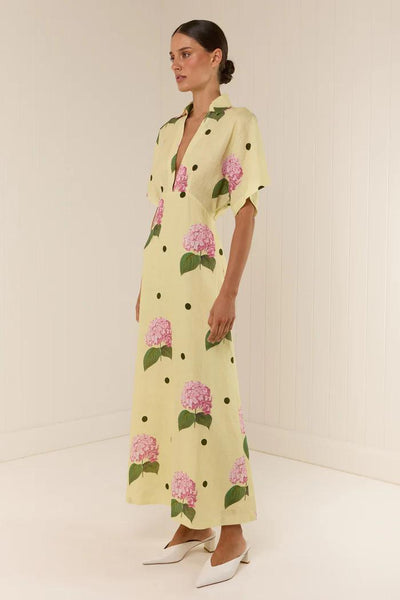Jasmine Yellow Maxi Dress