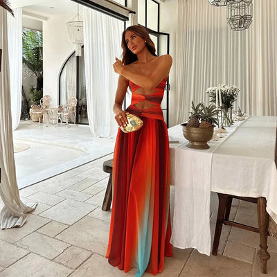 Giustella Floral Fantasy Summer Dress: Elegant, Flowy, and Breathable