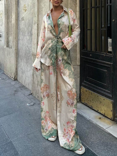 Regal Wide Leg Pants