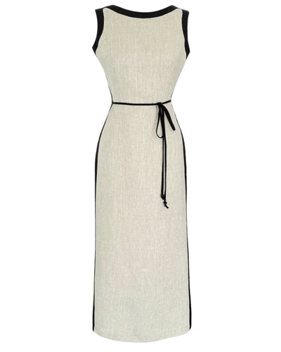 Luna Color Contrast Casual Dress