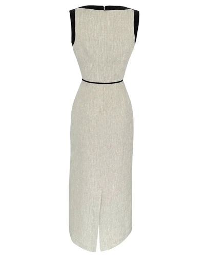 Luna Color Contrast Casual Dress