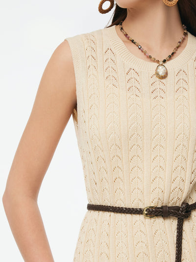 Sequins Knit Maxi Dress