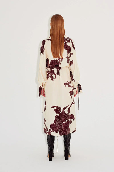 Origami Print Kimono