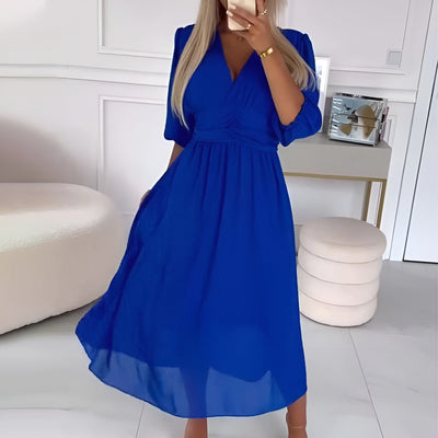 Light Silk Chiffon Abigail Dress
