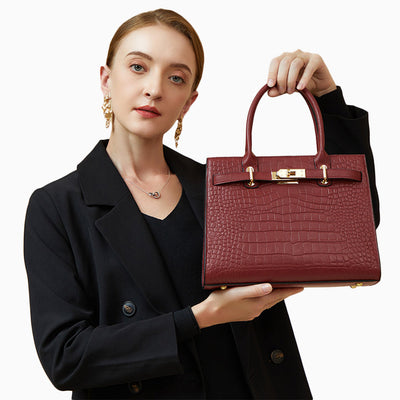 Luxury Marseille Handbag Black