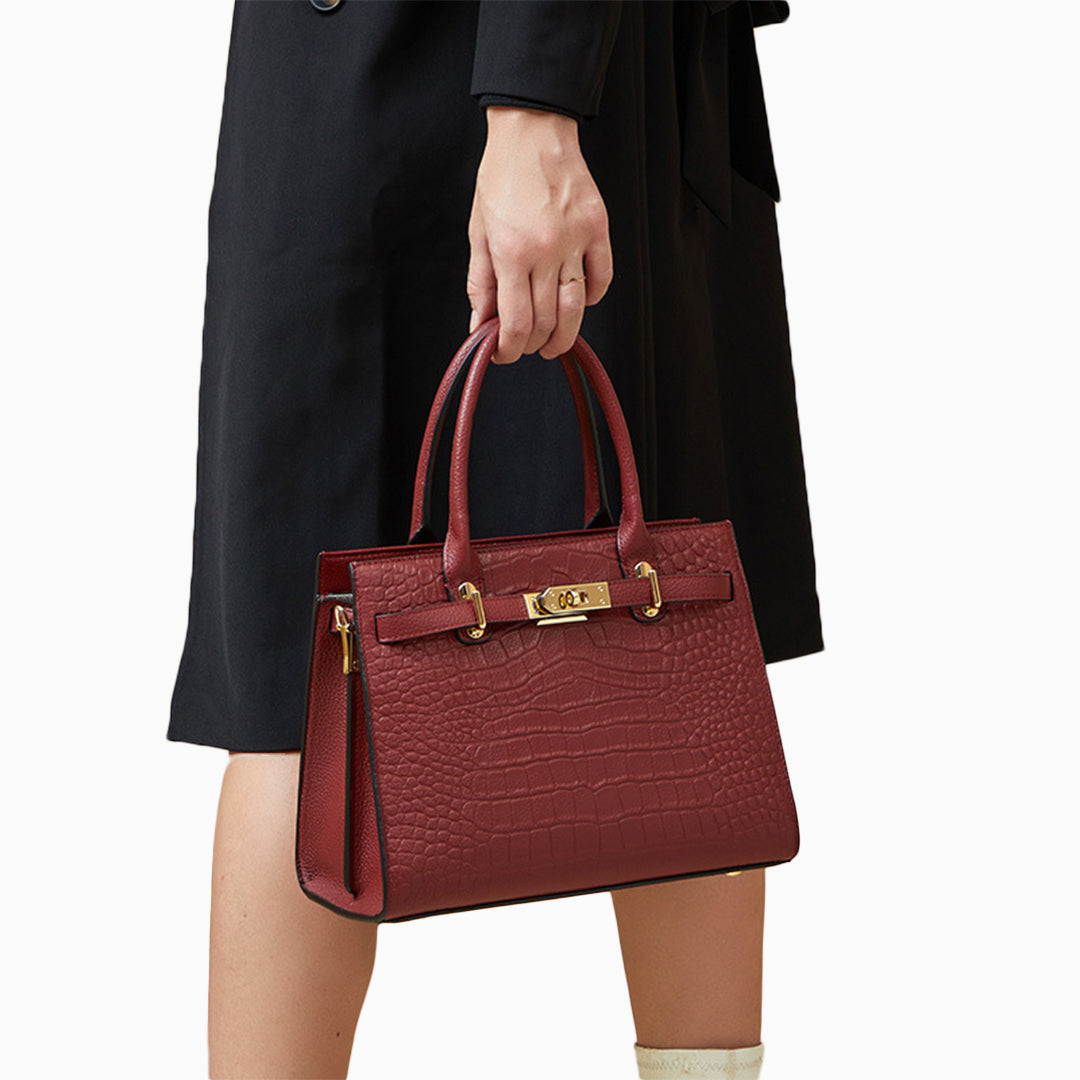 Luxury Marseille Handbag Black