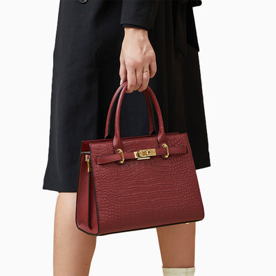 Luxury Marseille Handbag Black